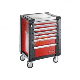 JET7M3PF; FACOM; Servante JETM3 7 tiroirs rouge; pièce detachée
