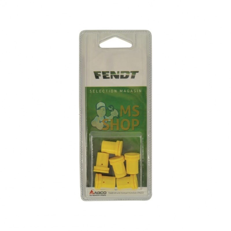 FETVI8002P006; FENDT BLISTER; Buse conique 80° jaune (6x); pièce detachée FETVI8002P006; FENDT BLISTER; Buse conique 80° jaune (6x); pièce detachée