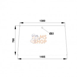 385500350050N; KRAMP; Pare-brise et hayon; pièce detachée