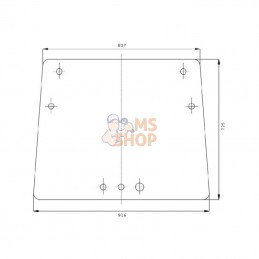 247810040401N; KRAMP; Pare-brise; pièce detachée