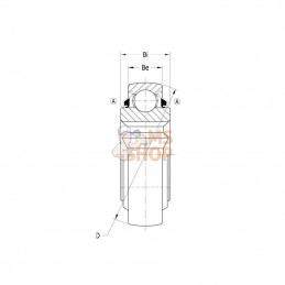 NWB01070; KRAMP; Roulement; pièce detachée