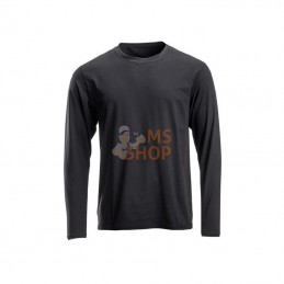KW507002201046; KRAMP; T-shirt, taille XS, manches longues, hommes, noir, Kramp Active,; pièce detachée