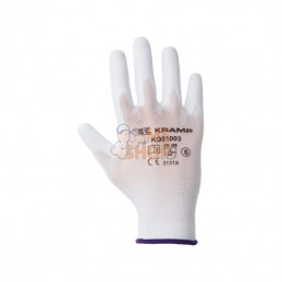 KG0100310; KRAMP; Gants Kramp 1.001 blanc 10/XL; pièce detachée