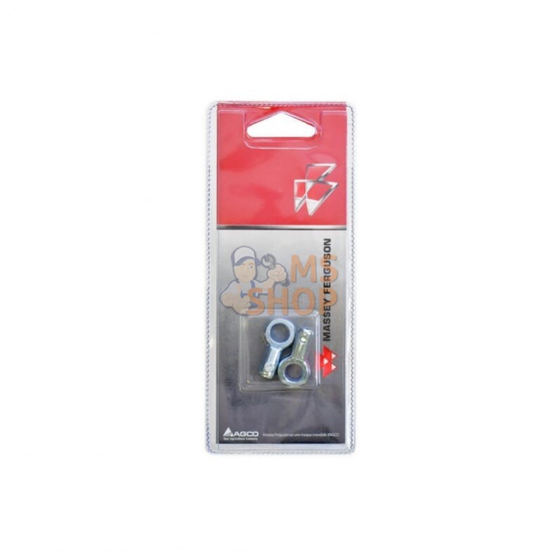 MFFGP000227P002; MF BLISTER; Embouts oeillet 8mm (2x); pièce detachée MFFGP000227P002; MF BLISTER; Embouts oeillet 8mm (2x); pièce detachée
