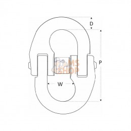 2636008; REMA; Biellette RCX8 8 mm; pièce detachée