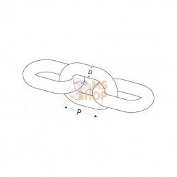 2610013; REMA; Chaîne G10 13mm; pièce detachée