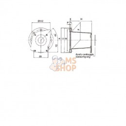 LB1522; OMT; Lanterne Gr.2 Honda; pièce detachée