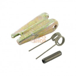 HHR3; REMA; Jeu de plaques de fixation pour crochet KHS/HS/WS 8mm; pièce detachée