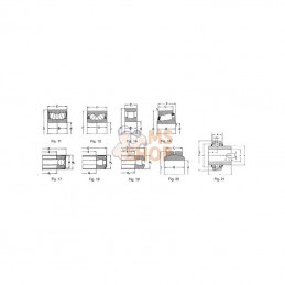 7500BA2B309639C; SKF; Roulement à contact oblique SKF 309639 BEP 39 x 72 x 37 mm; pièce detachée