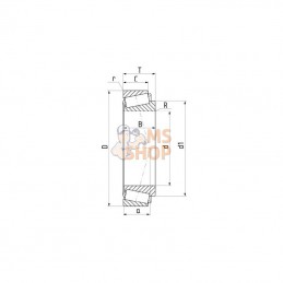 750032009X; SKF; Roulements à rouleaux coniques 45x75x2 mm SKF; pièce detachée