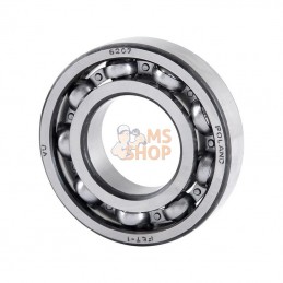 75006207; SKF; Roulement à billes à gorge profonde 35x72x17 mm, 6207 SKF; pièce detachée