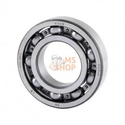 75006208; SKF; Roulement à billes à gorge profonde 40x86x18 mm, 6208 SKF; pièce detachée