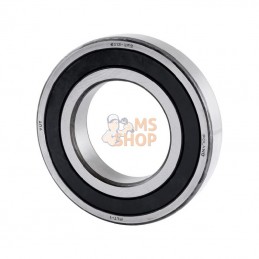 62132RSSKF; SKF; Roulement à billes à gorge profonde 65x120x23 mm, 62132RS1 SKF; pièce detachée