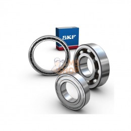 6209NSKF; SKF; Roulement à billes à gorge profonde 45x85x19 mm, 6209N SKF; pièce detachée