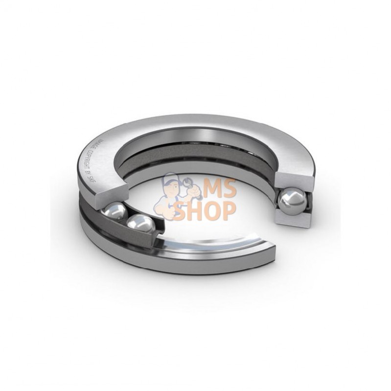 51124SKF; SKF; Roulement rainuré à billes (axial); pièce detachée 51124SKF; SKF; Roulement rainuré à billes (axial); pièce detachée