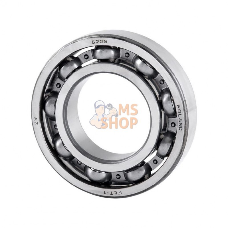 75006209; SKF; Roulement à billes à gorge profonde 45x85x19 mm, 6209 SKF; pièce detachée 75006209; SKF; Roulement à billes à gorge profonde 45x85x19 mm, 6209 SKF; pièce detachée