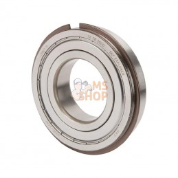 6208ZZNRSKF; SKF; Roulement à billes à gorge profonde 40x80x18 mm SKF; pièce detachée