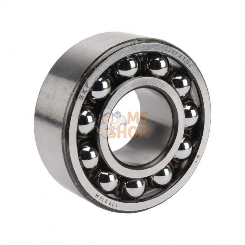 75002307; SKF; Roulement à billes à alignement automatique 35x80x31 mm SKF; pièce detachée 75002307; SKF; Roulement à billes à alignement automatique 35x80x31 mm SKF; pièce detachée
