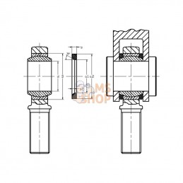 CD25SK; SPÄH; Joint Cellasto; pièce detachée