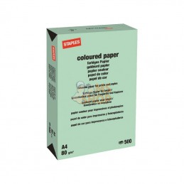 600307ST; STAPLES; Papier A4 vert 500B; pièce detachée