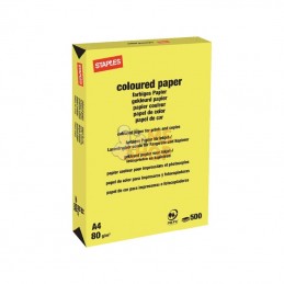 600312ST; STAPLES; Papier A4 jaune 500B; pièce detachée