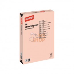 600303ST; STAPLES; Papier A4 saumon 500B; pièce detachée