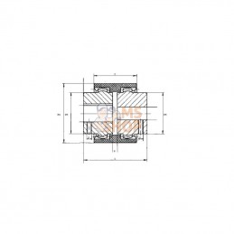 AD24; SIT; Manchon Sitex taille 24; pièce detachée