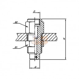 MA2014RVS; SPRADOW; Point de mesure 1/4 RVS; pièce detachée