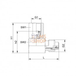 MA201490; SPRADOW; Raccord point de mesure; pièce detachée