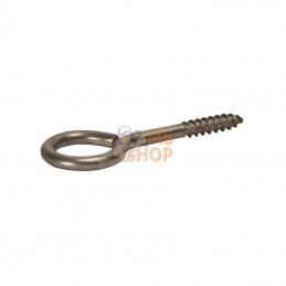 SG3004RVS; KRAMP; Vis à œillet 4,0x30mm tête ronde, acier inoxydable A2; pièce detachée