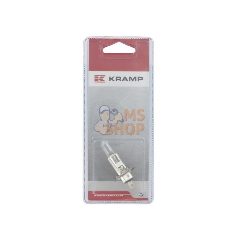 KRGL1203P001; KRAMP BLISTER; Ampoule 12V 55W H1; pièce detachée