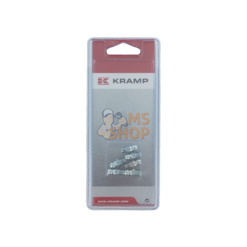 KRGN61180P006; KRAMP BLISTER; Graisseur M6-180° 6x; pièce detachée KRGN61180P006; KRAMP BLISTER; Graisseur M6-180° 6x; pièce detachée