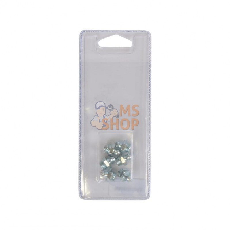 KRGN1015180P006; KRAMP BLISTER; Graisseur M10 x 1,5-180° 6x; pièce detachée KRGN1015180P006; KRAMP BLISTER; Graisseur M10 x 1,5-180° 6x; pièce detachée