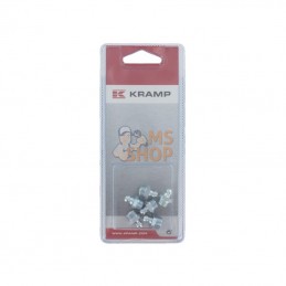 KRGN101180P006; KRAMP BLISTER; Graisseur M10 x 1-180° 6x; pièce detachée