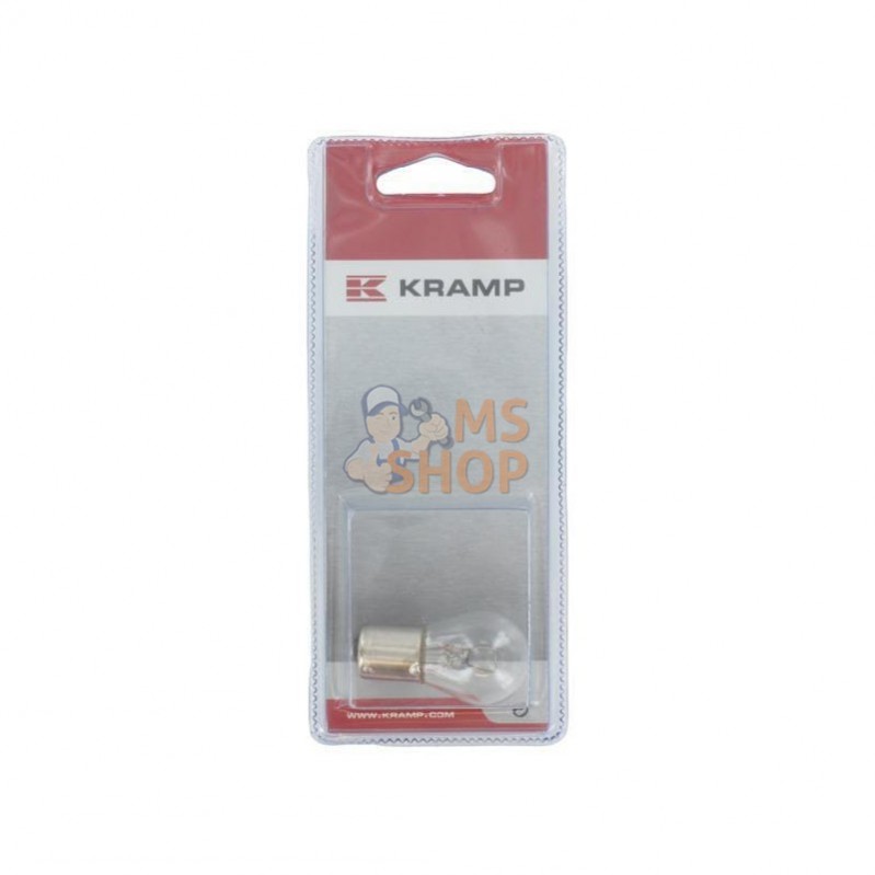 KRGL1210P001; KRAMP BLISTER; Ampoule 12V 21W BA15s; pièce detachée