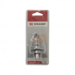 KRGL64196P001; KRAMP BLISTER; Ampoule 24 V 75/70 W H4 P43t; pièce detachée