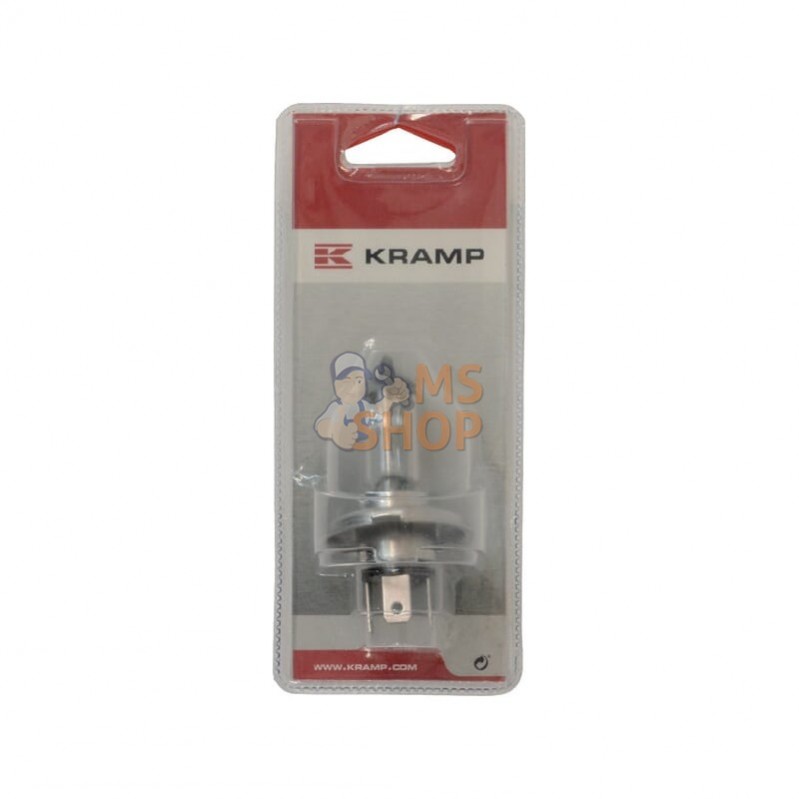 KRGL64196P001; KRAMP BLISTER; Ampoule 24 V 75/70 W H4 P43t; pièce detachée