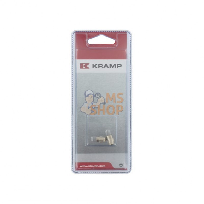 KRGL12302P002; KRAMP BLISTER; Ampoule 12V 2W BA7s (2x); pièce detachée KRGL12302P002; KRAMP BLISTER; Ampoule 12V 2W BA7s (2x); pièce detachée