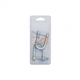 KRDS10P002; KRAMP BLISTER; Maillon en D 3/8" (2x); pièce detachée