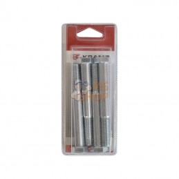 KR93112100P004; KRAMP BLISTER; Vis hexagon M12x100 8.8 ZP (4x); pièce detachée