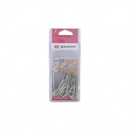 KRCL2DKRP010; KRAMP BLISTER; Goupille Beta double 2mm (10x); pièce detachée