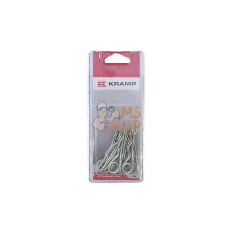 KRCL2DKRP010; KRAMP BLISTER; Goupille Beta double 2mm (10x); pièce detachée KRCL2DKRP010; KRAMP BLISTER; Goupille Beta double 2mm (10x); pièce detachée
