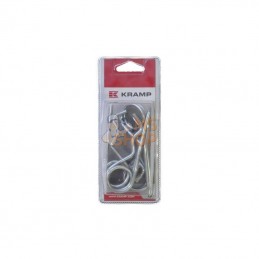 KRCL4DKRP006; KRAMP BLISTER; Goupille Beta double 4mm (6x); pièce detachée