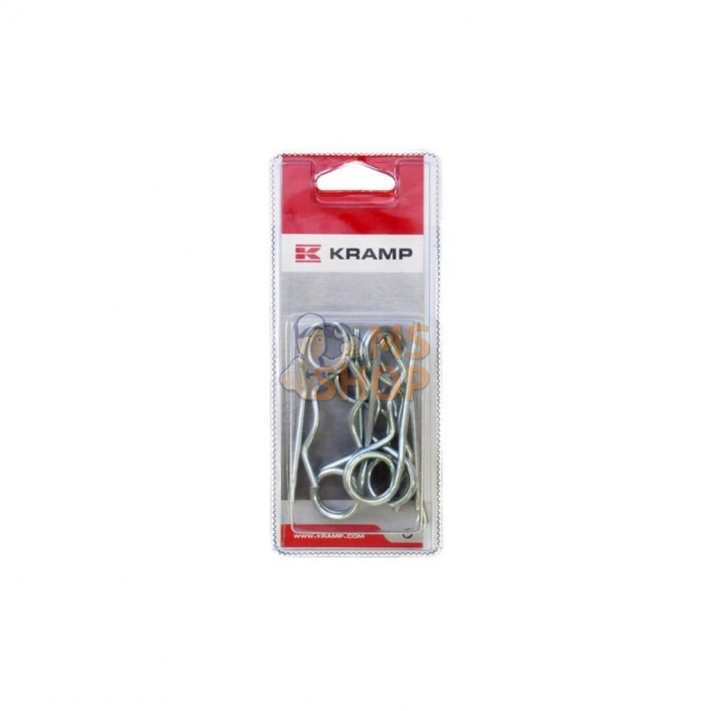 KRCL3DKRP006; KRAMP BLISTER; Goupille Beta double 3mm (6x); pièce detachée KRCL3DKRP006; KRAMP BLISTER; Goupille Beta double 3mm (6x); pièce detachée