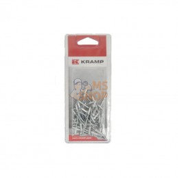 KRBN3210P050; KRAMP BLISTER; Rivet aveugle 3.2x10 mm (50x); pièce detachée