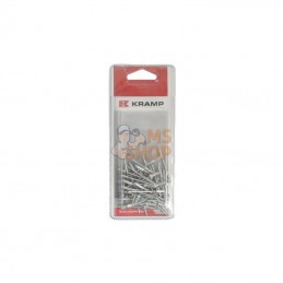 KRBN328P050; KRAMP BLISTER; Rivet aveugle 3.2x8 mm (50x); pièce detachée