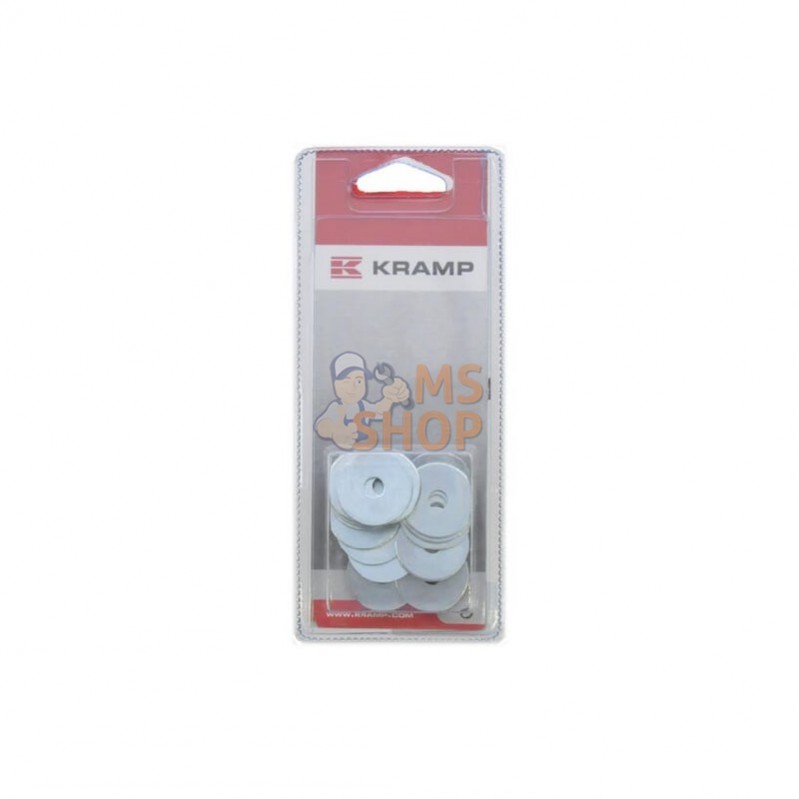 KRCR624P020; KRAMP BLISTER; Rondelle de carrosserie 6x24 (20x); pièce detachée KRCR624P020; KRAMP BLISTER; Rondelle de carrosserie 6x24 (20x); pièce detachée
