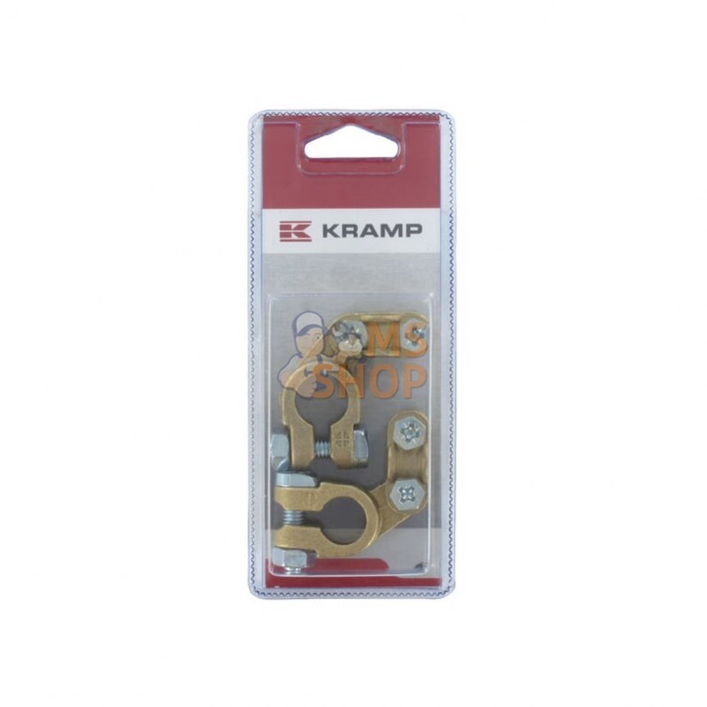 KRBA71BA74P002; KRAMP BLISTER; Jeu de bornes de batterie; pièce detachée KRBA71BA74P002; KRAMP BLISTER; Jeu de bornes de batterie; pièce detachée