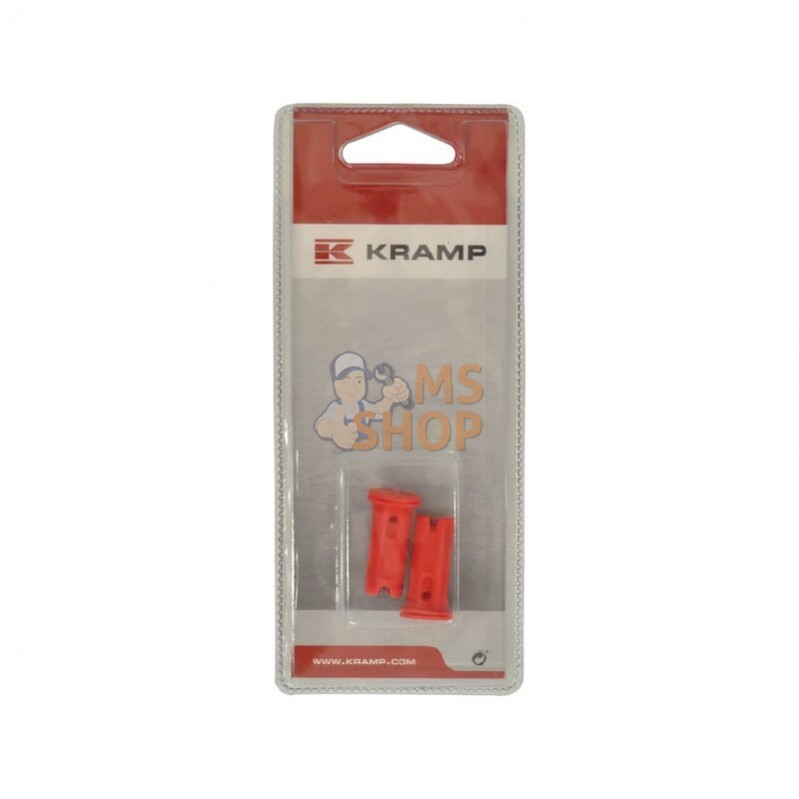 KRAVIOC8004P002; KRAMP BLISTER; Buse AVI OC 80° rouge (2x); pièce detachée KRAVIOC8004P002; KRAMP BLISTER; Buse AVI OC 80° rouge (2x); pièce detachée