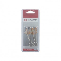 KRSH080NP002; KRAMP BLISTER; Crochet simplex 80mm (2x); pièce detachée